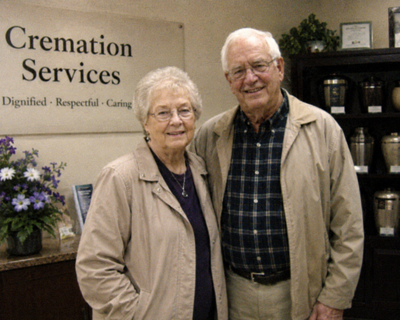Rachel and Dan, founders of Compassionate Paws Pet Cremation